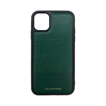 iPhone 11 Series Lizard Embossed Leather Case